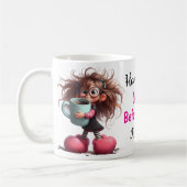 Tasse à café classique humoristique, 330 ml (Gauche)