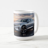Tasse à café classique pour conduite au coucher du (Devant droit)
