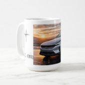 Tasse à café classique pour conduite au coucher du (Devant gauche)