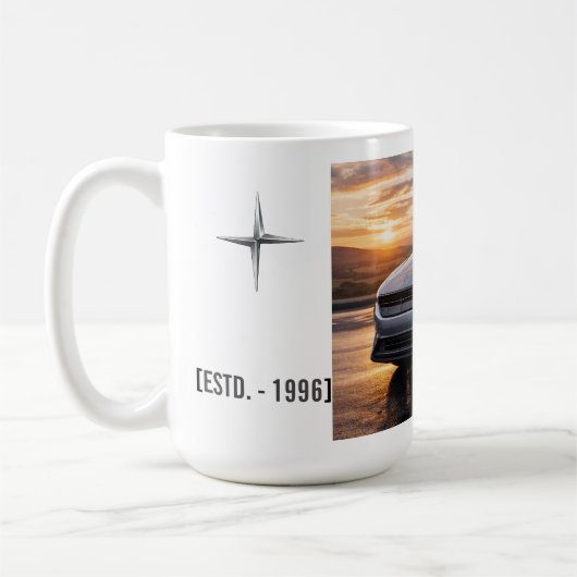 Tasse à café classique pour conduite au coucher du (Gauche)