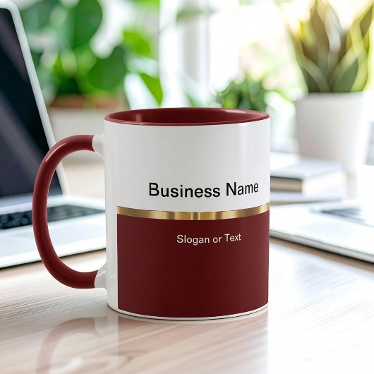 Tasse à café Classy Executive Swag de couleur bord