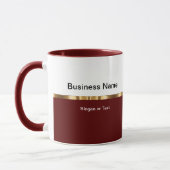 Tasse à café Classy Executive Swag de couleur bord (Gauche)