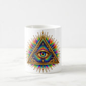 Tasse à café Cobalt Sun Eye (Centre)