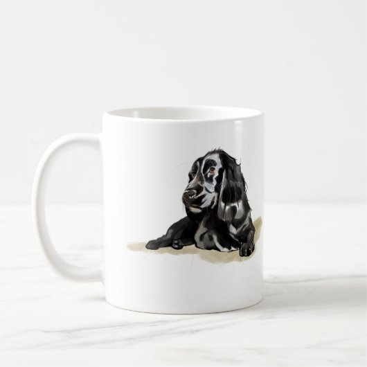Tasse à café Cocker Spaniel, Cadeau pour maman de (Gauche)