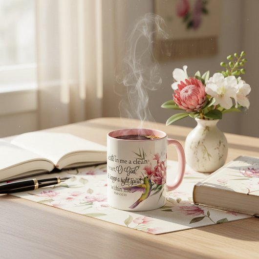 Tasse à café cœur pur