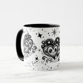 Tasse à café Coeur Van Gogh Style (Devant gauche)