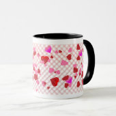 tasse à café "Cœurs flottants" (Devant droit)