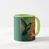 Tasse à café colibri (Devant droit)