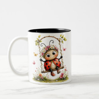 Tasse à café colorée lucarne rétro Mug vintage