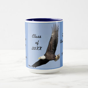 Tasse à café Combo Eagle pour la remise des diplôm