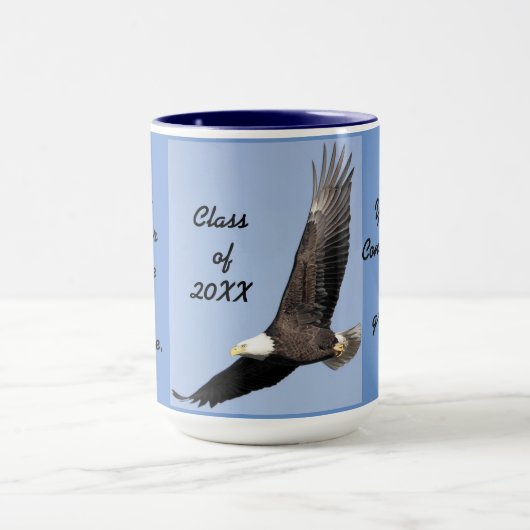 Tasse à café Combo Eagle pour la remise des diplôm (Centre)