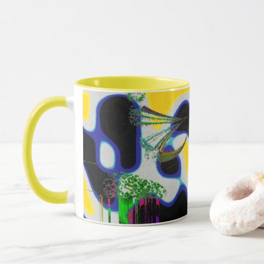 Tasse à café combo "Pure Contemporary" (325ml) (Avec donut)