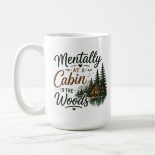 Tasse à café confortable 'Mentalement dans une cab