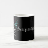 Tasse à café constellation du zodiaque Scorpion (Centre)