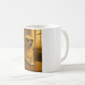 Tasse à café Cool Golden Retriever (Devant droit)