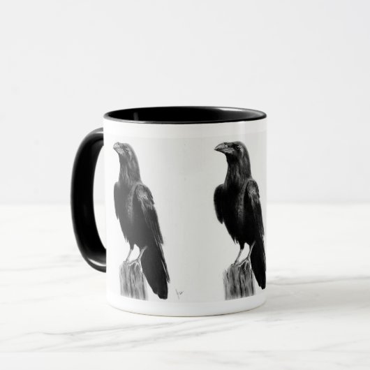 Tasse à café Corbeau (Devant gauche)