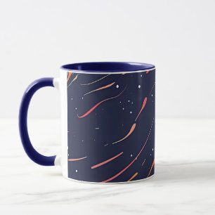Tasse à café Cosmic Flow – Abstrait inspiré de l'e