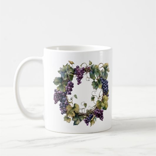Tasse à café Couronne de Raisin (Gauche)