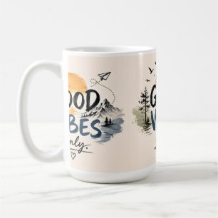 Tasse à café Cozy Good Vibes Only