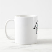 Tasse à café crâne abstrait décoré (Gauche)