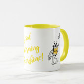 Tasse à café Créature Jaune Peut (Devant droit)