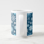 tasse à café cristaux de flocon de neige (Dos)