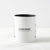 Tasse à café Croisé de la sécurité animale (Centre)