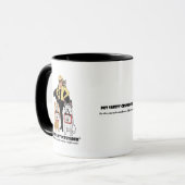 Tasse à café Croisé de la sécurité animale (Devant gauche)