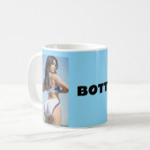 TASSE À CAFE 'CUL SEC !' FILLE À GROSSES FESSES (Devant gauche)