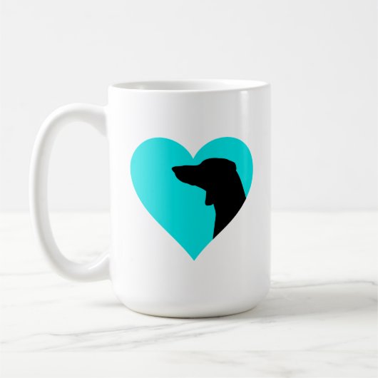 Tasse à café Dachshund (Gauche)