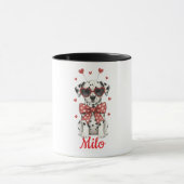 Tasse à café dalmatien Saint-Valentin 2026 (Centre)