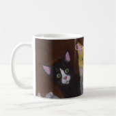 Tasse à café Dame aux chats folle (Gauche)