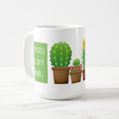 Tasse à café Dame de plante folle (Devant gauche)