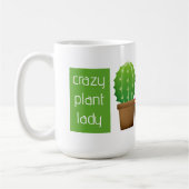 Tasse à café Dame de plante folle (Gauche)