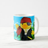 Tasse à café Danny Duck le Pirate (Devant droit)