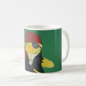 Tasse à café Danny Duck le Pirate (Devant droit)