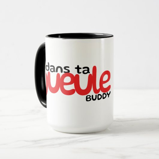 Tasse à café | Dans Ta Gueule Buddy | AKA Été (Devant gauche)