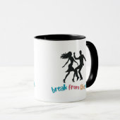 Tasse à café Danse 2 (Devant droit)