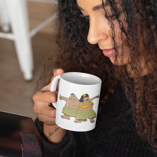 Tasse à café Danseuses de hula