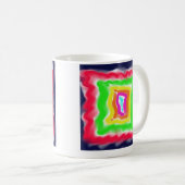 Tasse à café d'art impressionniste (Devant droit)