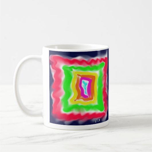 Tasse à café d'art impressionniste (Gauche)
