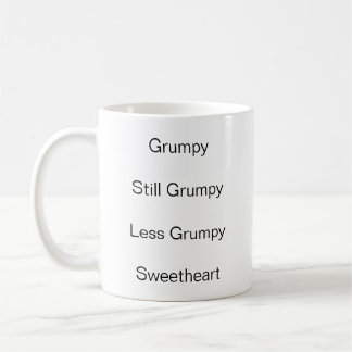 Tasse à café d'attitude.