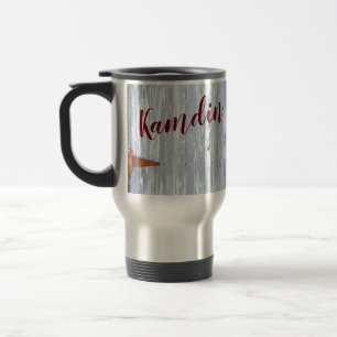 Tasse à café de 15 onces personnalisée Laver blanc