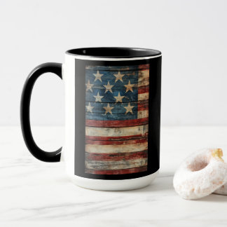 Tasse à café de 15 OZ avec des motifs patriotiques
