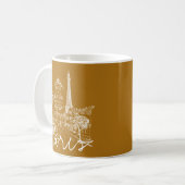 tasse à café de café parisien (Devant gauche)