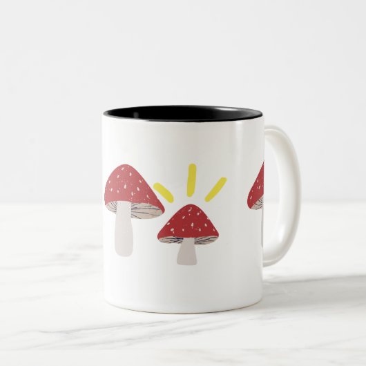 Tasse à café de champignons (Devant droit)