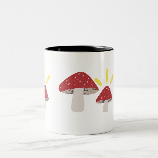 Tasse à café de champignons (Centre)
