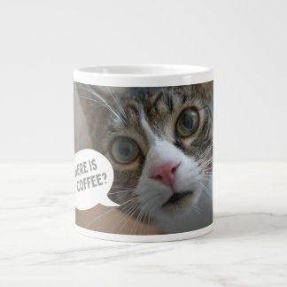 Tasse à café de chat
