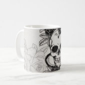Tasse à café de crâne (Devant gauche)