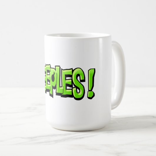 Tasse à café de Creeples (Devant droit)